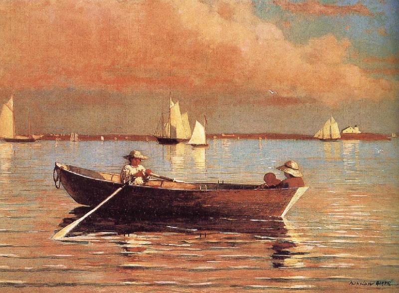 Winslow Homer Glastre Bay Germany oil painting art
